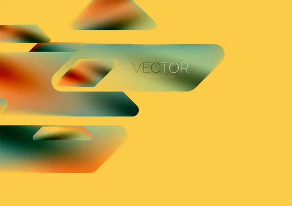 Tech Minimal Geometric Wallpaper Creative Abstract Background Vector Illustration Wallpaper — Vector de stock