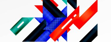 Arka planda minimum geometrik bileşim. Duvar kağıdı afişi veya iniş sayfası için satır tasarımı vektör illüstrasyonuName