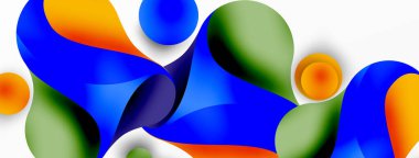 Akan geometrik şekiller, minimalist soyut arkaplanı oluşturur. Yuvarlak şekiller ve daireler. Yapay zeka teknolojisi, engelleme zinciri, iletişim için duvar kağıdı, 5G, bilim, iş