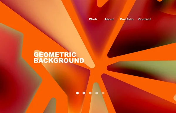 Shards Shape Composition Abstract Background Web Page Website Mobile App — 图库矢量图片