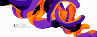 Yaratıcı geometrik duvar kağıdı. Sıçrama şekilleri kompozisyon arkaplanı. Duvar kağıdı, afiş, arkaplan veya iniş için tekno iş şablonu