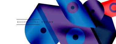 Yaratıcı parlak geometrik duvar kağıdı. Asgari soyut arkaplan. Daire çizgileri, duvar kağıdı arkaplanı veya iniş sayfası için kompozisyon vektör ilüstrasyonunu şekillendirir