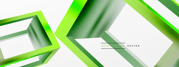 Cube Shapes Vector Geometric Background Trendy Techno Business Template Wallpaper — 图库矢量图片