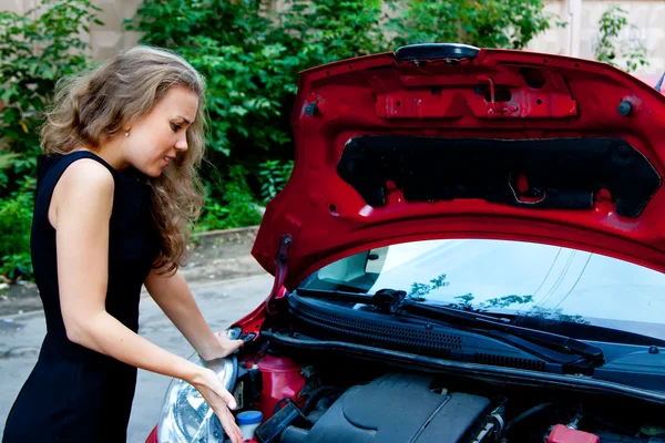 Broken down car — Stock Photo, Image