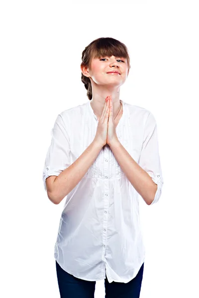 A young girl — Stock Photo, Image