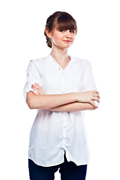 A young girl — Stock Photo, Image