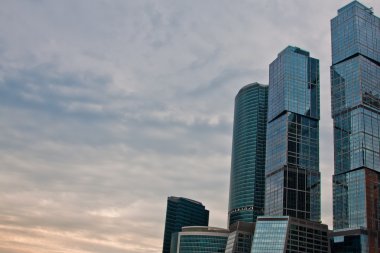 Moskova sehri gökdelenleri