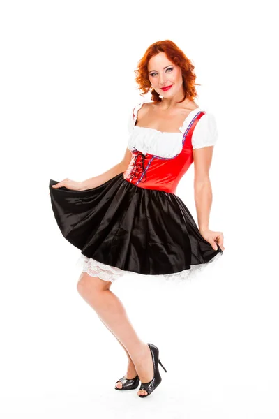 Frau in bayerischer Tracht — Stockfoto