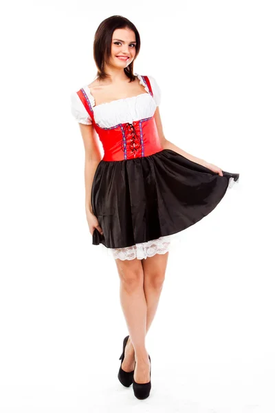 Frau in bayerischer Tracht — Stockfoto