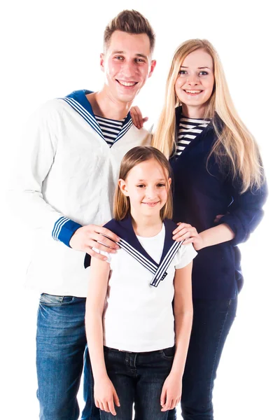 Glückliche Familie — Stockfoto