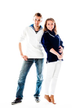 denizci ve bir kadın