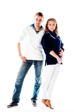 denizci ve bir kadın