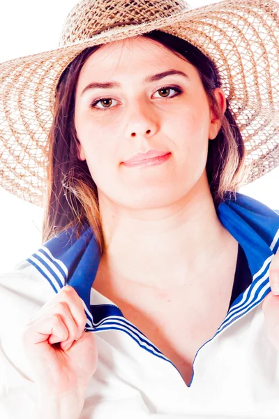 Female sailor — Stock Photo, Image