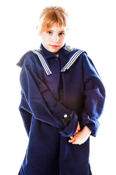 Female sailor — Zdjęcie stockowe