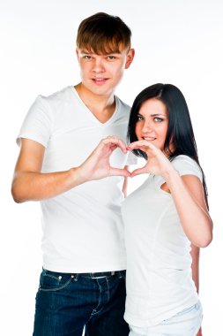 Birbirine aşık çift