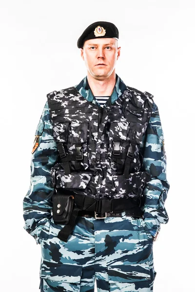 SWAT důstojník — Stock fotografie