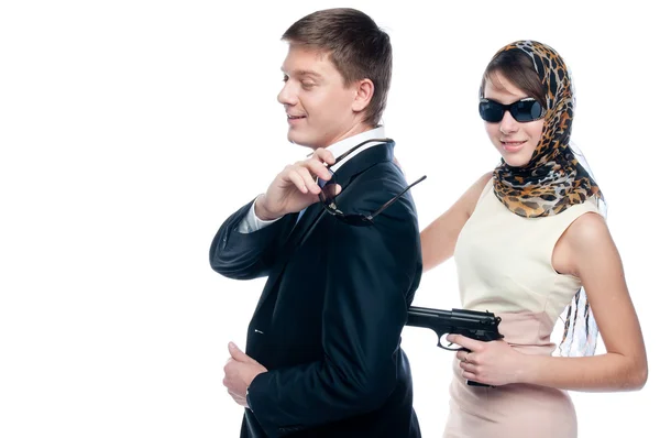 Bonnie and Clyde — Stock Photo, Image