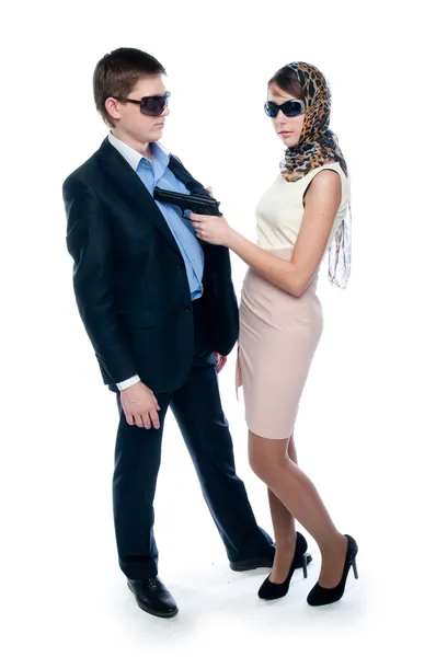 Bonnie and Clyde — Stock Photo, Image