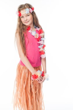 Çocuk Hawaii elbise