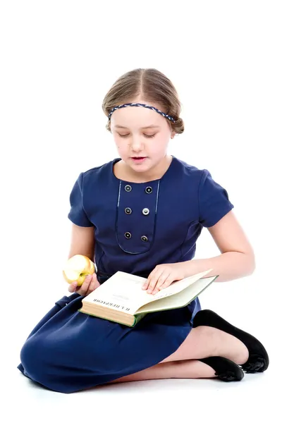 Enfant avec un livre — Photo