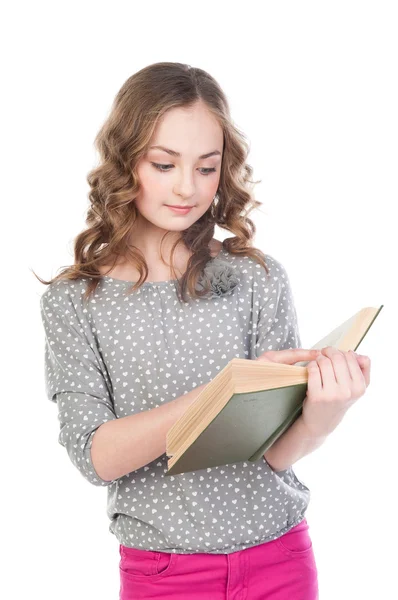 Child with a book — Stock Photo, Image