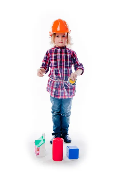 Child builder — Stock Photo, Image