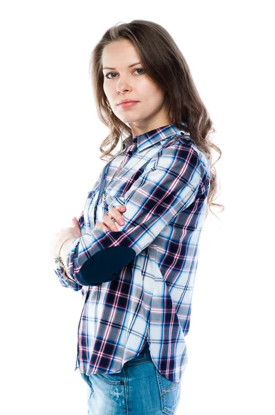 Mulher bonita jovem — Fotografia de Stock