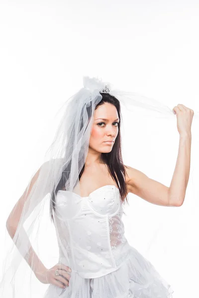 Sexy bride — Stock Photo, Image