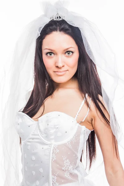 Sexy bride — Stock Photo, Image