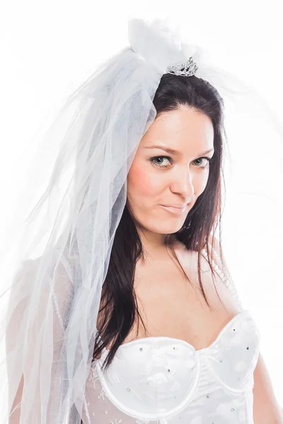 Sexy bride — Stock Photo, Image