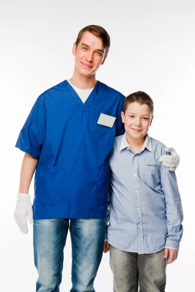 Child to the doctor — Stock Photo, Image