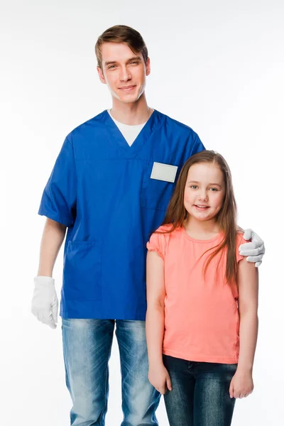 Child to the doctor — Stock Photo, Image