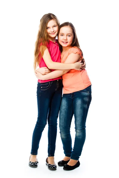 Zwei Mädchen Freundinnen — Stockfoto