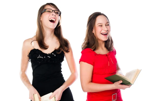 Couple of students — Stock Photo, Image