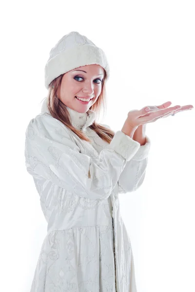 Snow-maiden — Stock Photo, Image