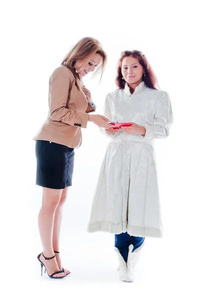 Maiden and woman — Stock Photo, Image