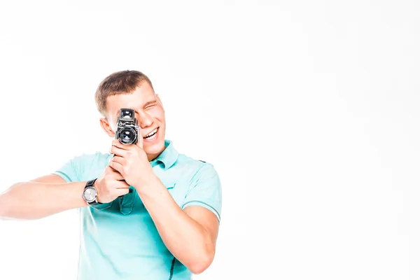 Man tourist — Stock Photo, Image