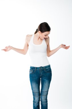 Genç bir kadının portresi