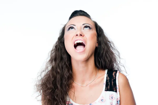 Portrait of young woman — Stock Photo, Image