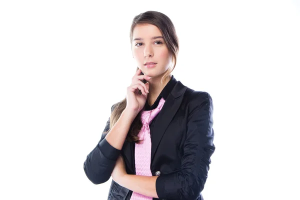 Portrait of young woman — Stock Photo, Image