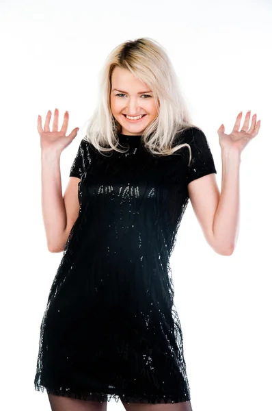 Retrato de mulher jovem — Fotografia de Stock