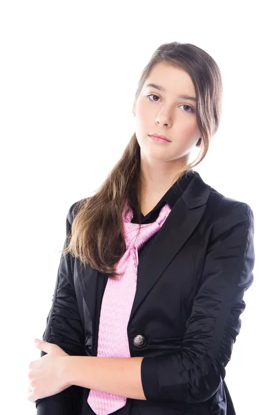 Retrato de mulher jovem — Fotografia de Stock