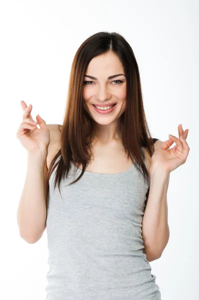 Portrait of young woman — Stock Photo, Image