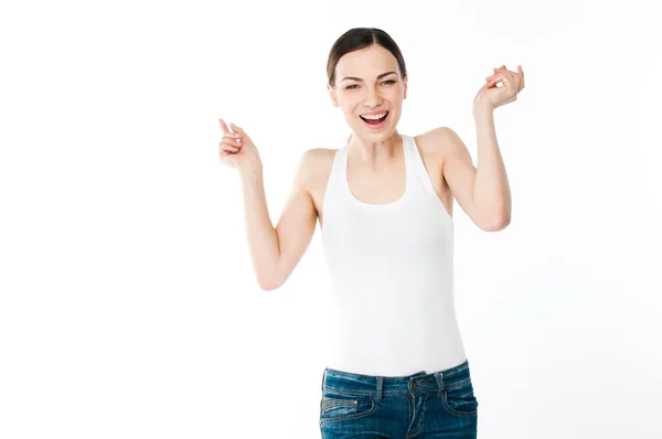 Portrait of young woman — Stock Photo, Image