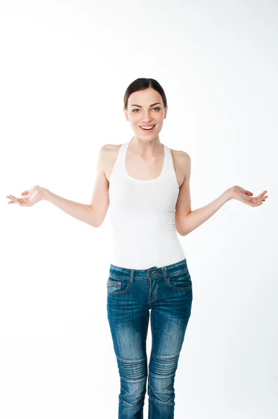 Portrait of young woman — Stock Photo, Image