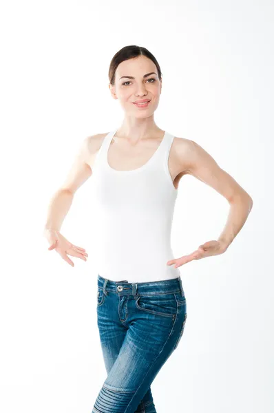 Retrato de mujer joven — Foto de Stock