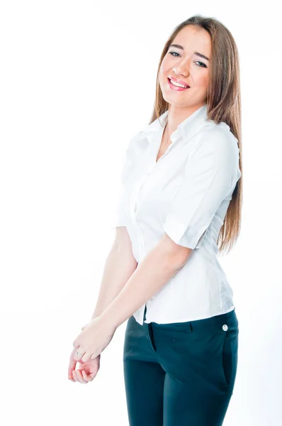 Portrait of young woman — Stock Photo, Image