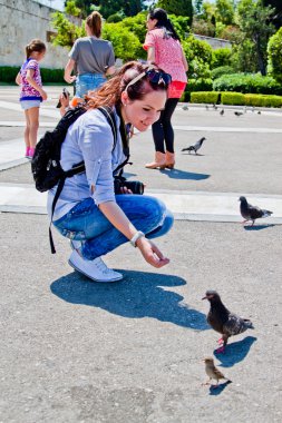 kadın turist