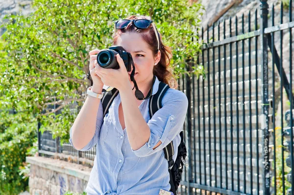 Turista mujer —  Fotos de Stock