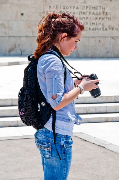 Turista mujer —  Fotos de Stock